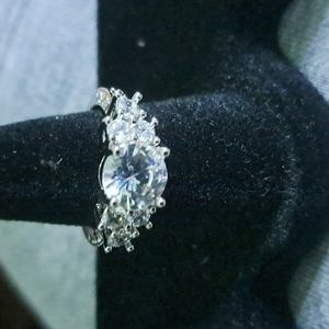 Wedding Engagement. 925 CZ Ring size 6.5